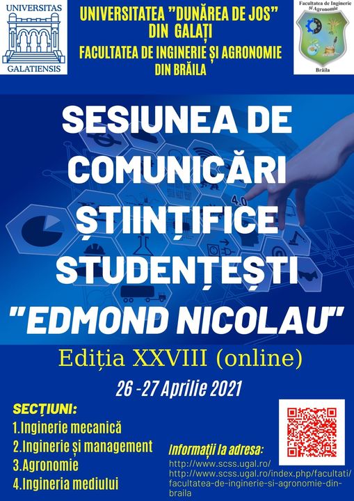 sesiunea de comunicari braila 2021