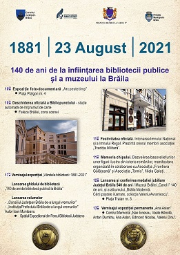 140 de ani biblioteca braila