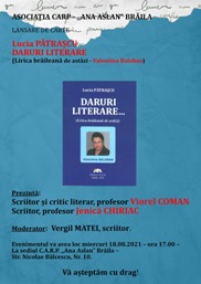 lucia patrascu lanseaza valentina balaban carte