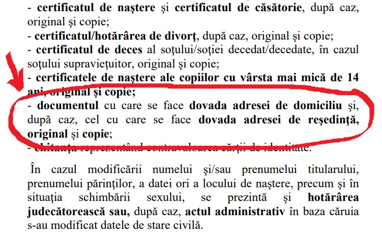 evidenta persoanei 4