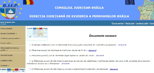 evidenta persoanei 1