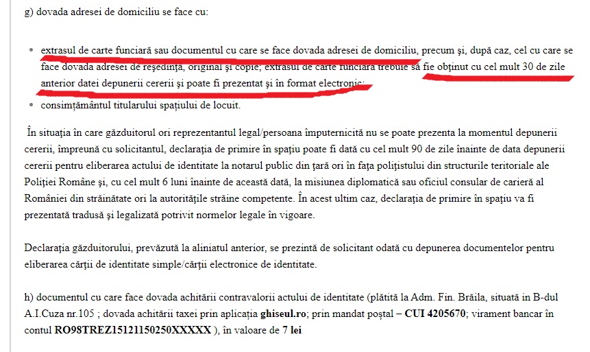 evidenta persoanei braila date