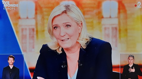 Marine le Pen la prezidentiale 22
