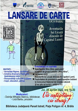 Lansare de carte | Aventurile lui Licuță dincolo de Capătul Lumii
