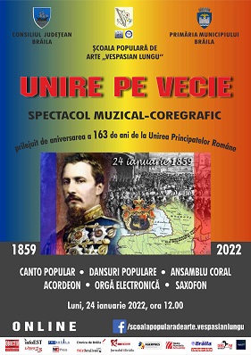 Vespasian Lungu | Spectacol de 163 de ani de la Unirea Principatelor Române.