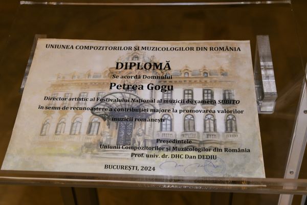Filarmonica Lyra – George Cavadia Brăila a organizat Festivalul Național al Muzicii de Cameră SUBITO premii