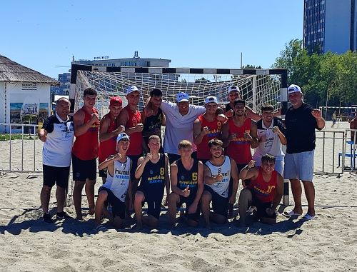 Arrubium Măcin seniori la Campionatele Naționale de Beach Handbal 2025