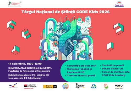 Târgul Național CODE Kids 2026