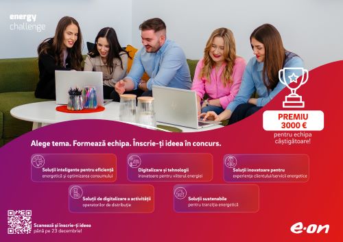 E.ON și Delgaz Grid dau startul Energy Challenge 2027: Studenții și masteranzii sunt invitați să revoluționeze viitorul energiei