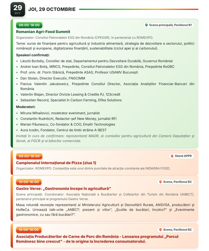 indagra joi 29 oct 2026
